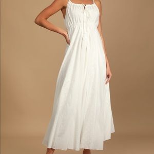 White Lulus dress - NWT